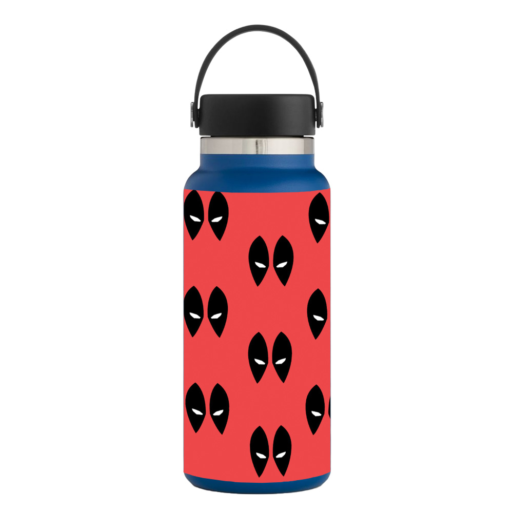 Picture of MightySkins HFWI32-Dead Eyes Pool Skin for Hydro Flask 32 oz Wide Mouth - Dead Eyes Pool