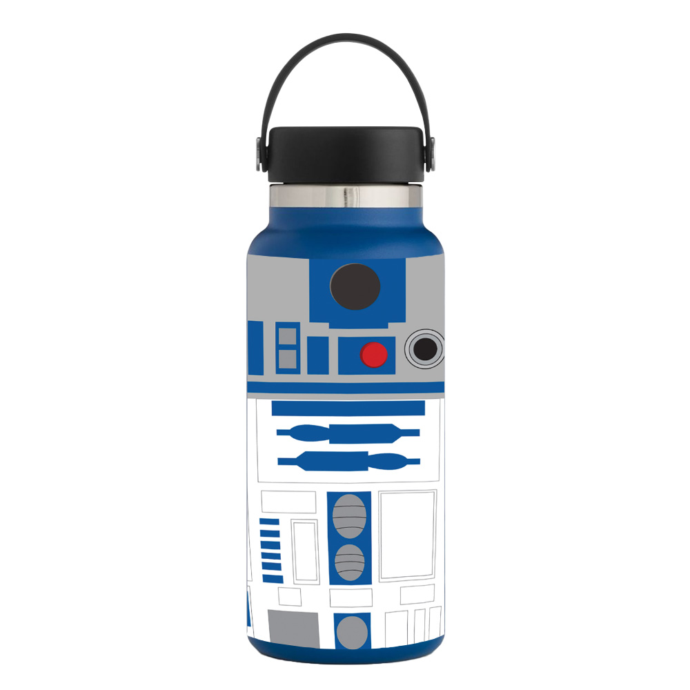 Picture of MightySkins HFWI32-Cyber Bot Skin for Hydro Flask 32 oz Wide Mouth - Cyber Bot