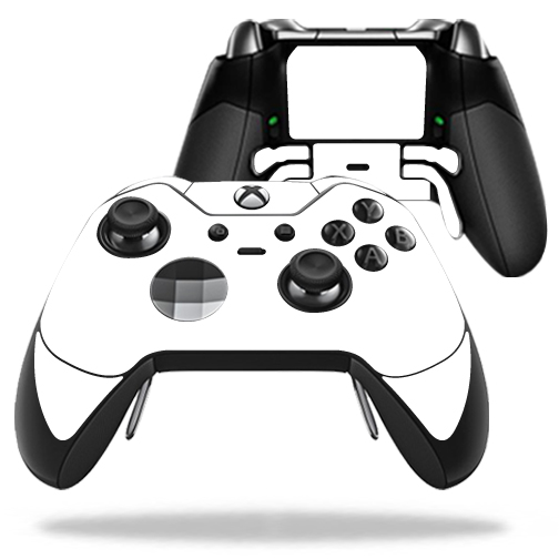 MIELITECO-Glossy White Skin Decal Wrap for Microsoft Xbox One Elite Controller - Solid White -  MightySkins