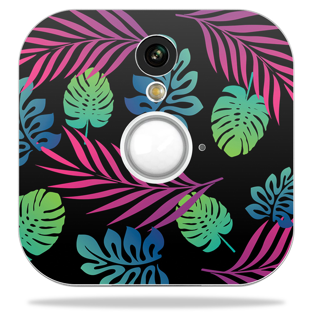 Picture of MightySkins BLHOSE-Neon Tropics Skin Decal Wrap for Blink Home Security Camera Sticker - Neon Tropics