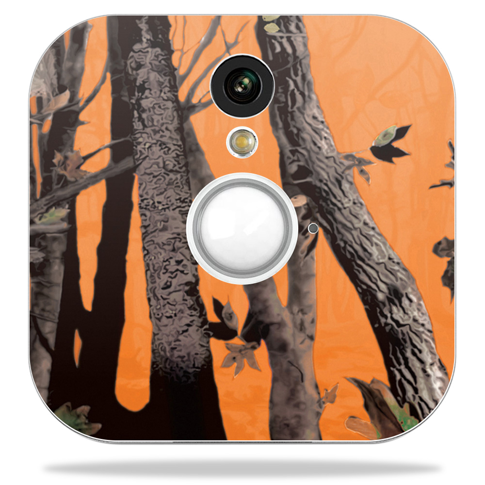 Picture of MightySkins BLHOSE-Orange Camo Skin Decal Wrap for Blink Home Security Camera Sticker - Orange Camo