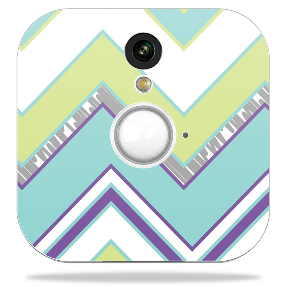 Picture of MightySkins BLHOSE-Pastel Chevron Skin Decal Wrap for Blink Home Security Camera Sticker - Pastel Chevron