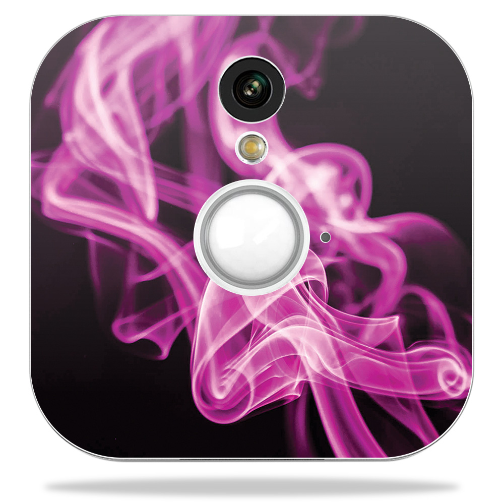 Picture of MightySkins BLHOSE-Pink Flames Skin Decal Wrap for Blink Home Security Camera Sticker - Pink Flames