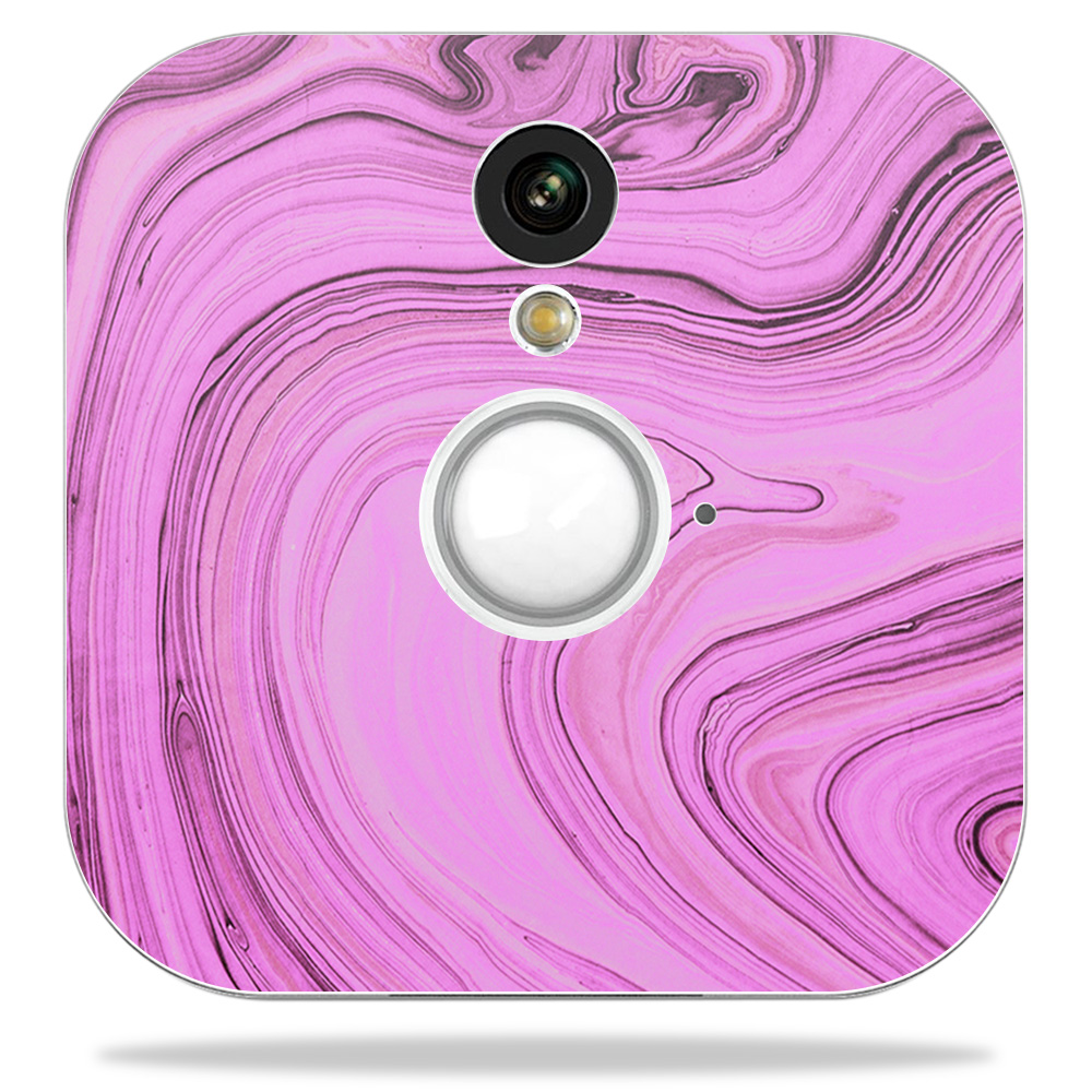 Picture of MightySkins BLHOSE-Pink Thai Marble Skin Decal Wrap for Blink Home Security Camera Sticker - Pink Thai Marble