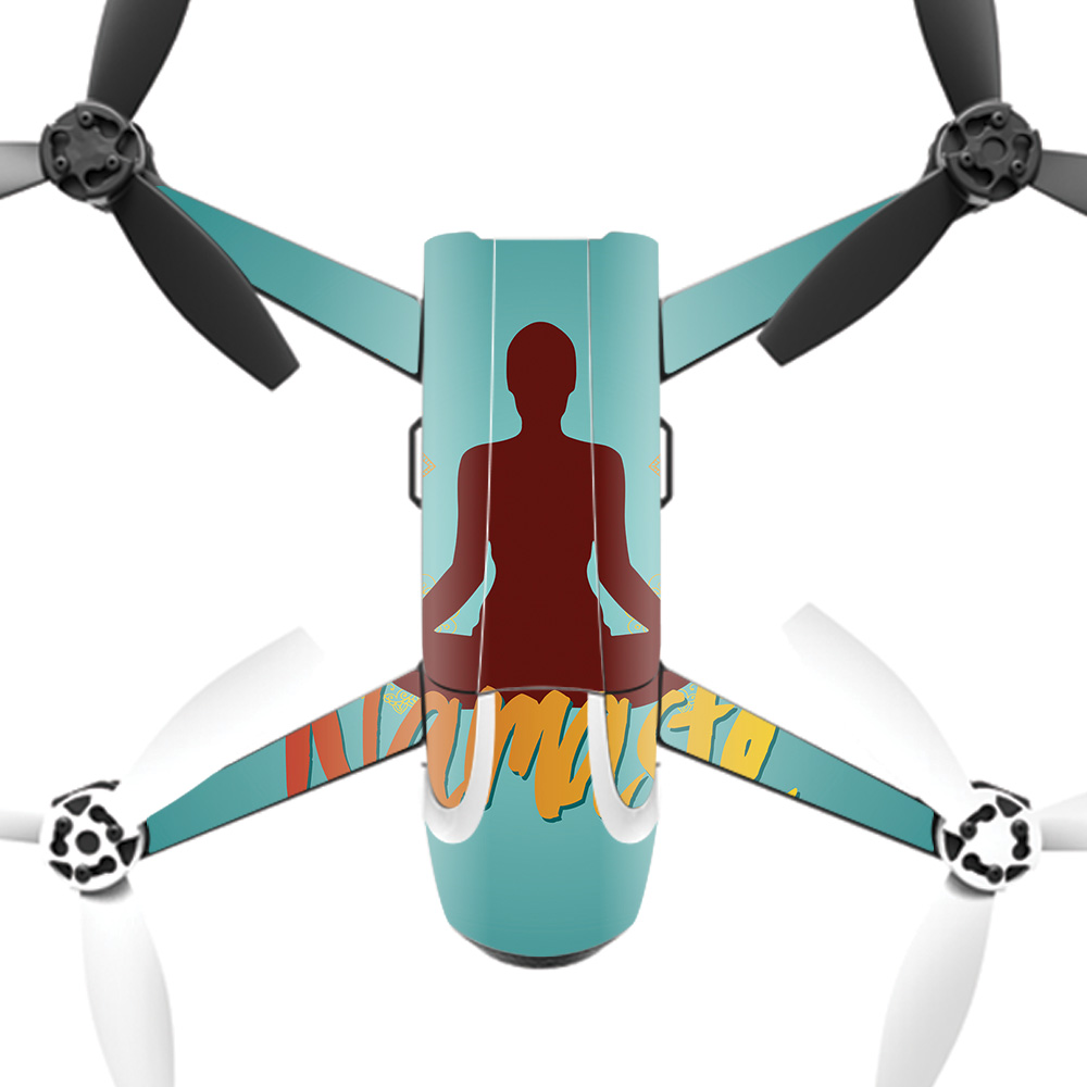 PABEBOP2-Namaste Skin Decal Wrap for Parrot Bebop Quadcopter Drone - 2 Namaste -  MightySkins