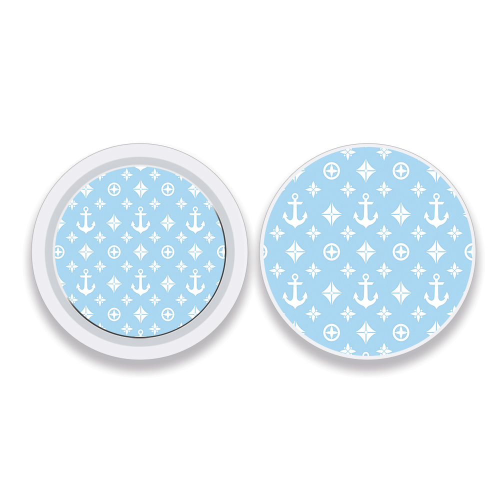 Picture of MightySkins APATAG-Baby Blue Designer Skin Compatible with Apple AirTag Original 4 Pack of Skins - Baby Blue Designer