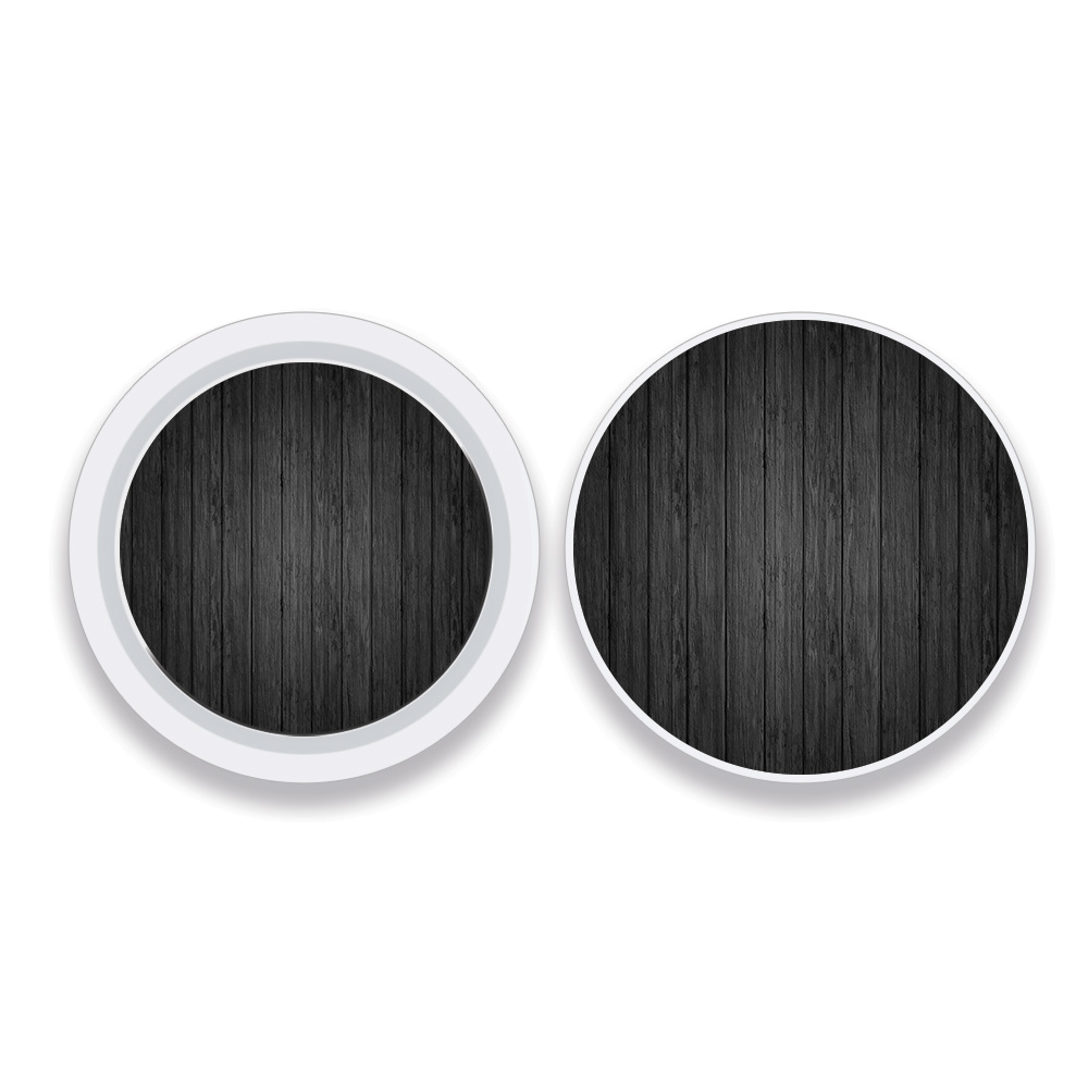 Picture of MightySkins APATAG-Black Wood Skin Compatible with Apple AirTag Original 4 Pack of Skins - Black Wood