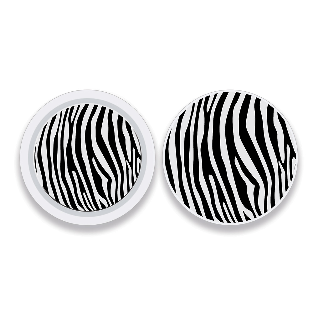 Picture of MightySkins APATAG-Black Zebra Skin Compatible with Apple AirTag Original 4 Pack of Skins - Black Zebra