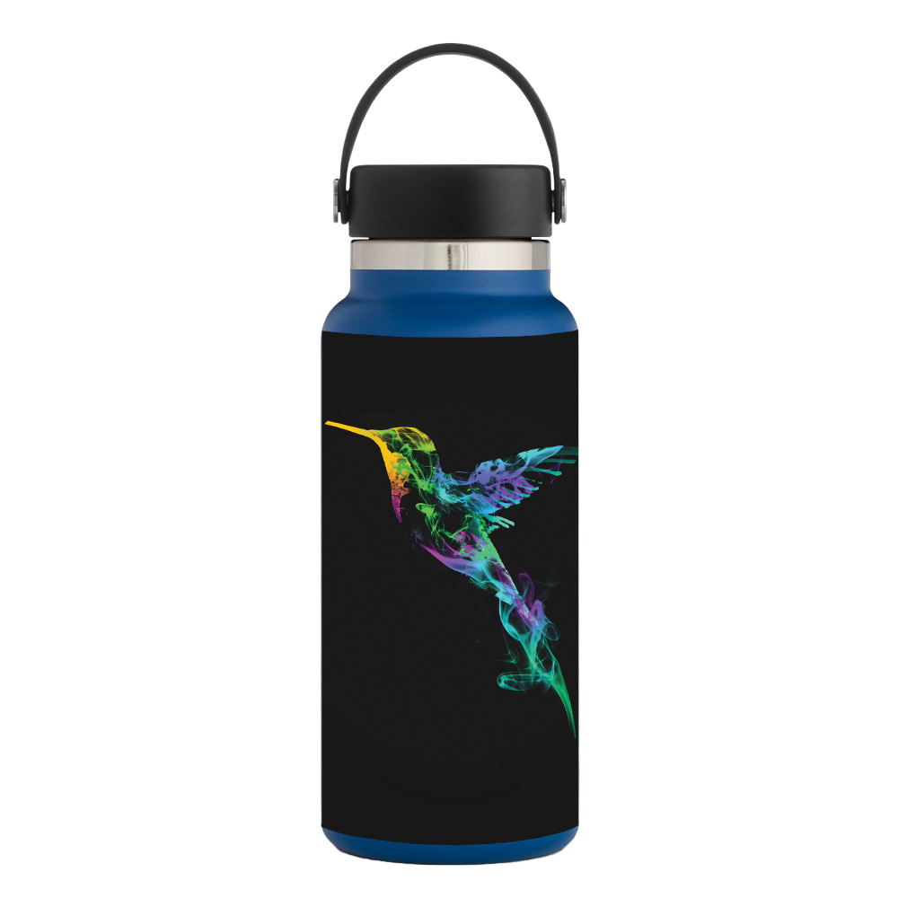 Picture of MightySkins HFWI32-Strange Smoke Skin for Hydro Flask 32 oz Wide Mouth - Strange Smoke