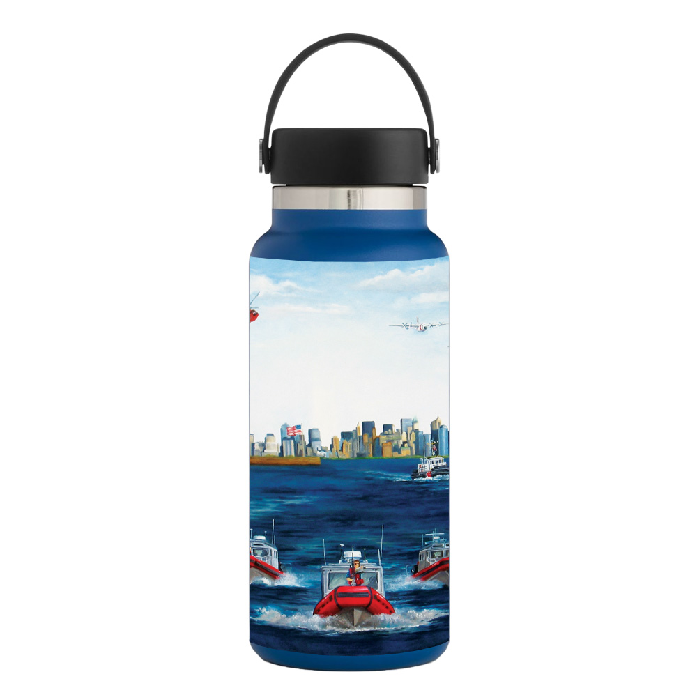 Picture of MightySkins HFWI32-Standing Watch Skin for Hydro Flask 32 oz Wide Mouth - Standing Watch