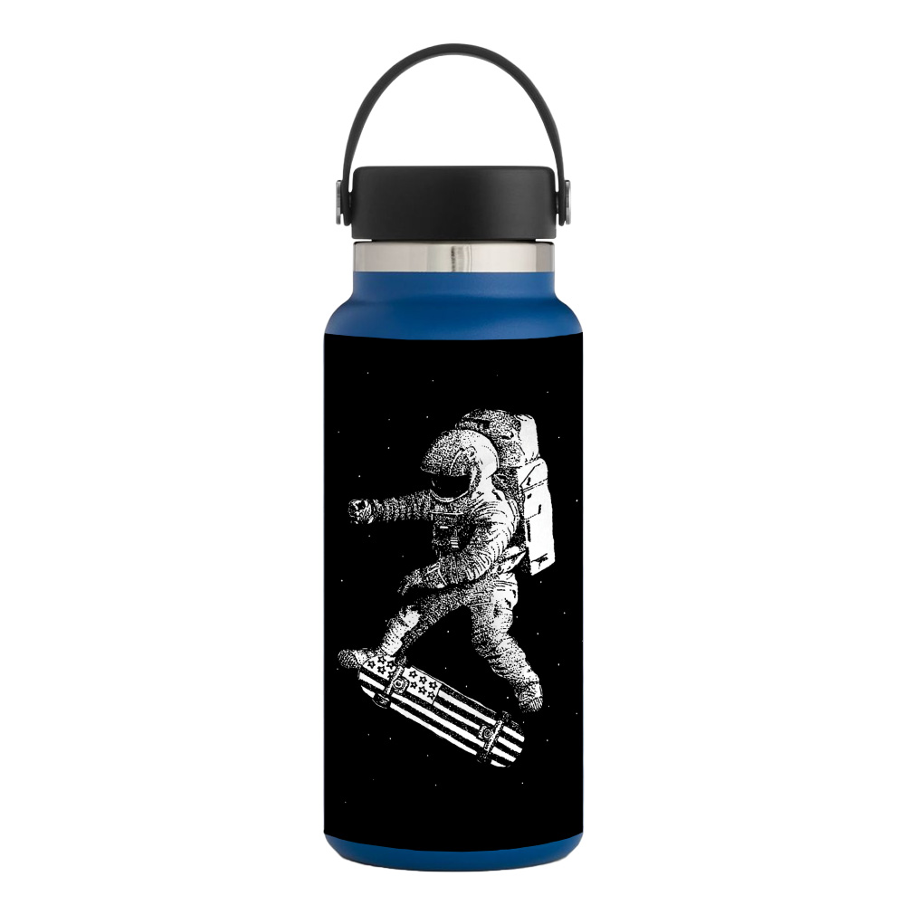 Picture of MightySkins HFWI32-Space Kickflip Skin for Hydro Flask 32 oz Wide Mouth - Space Kickflip