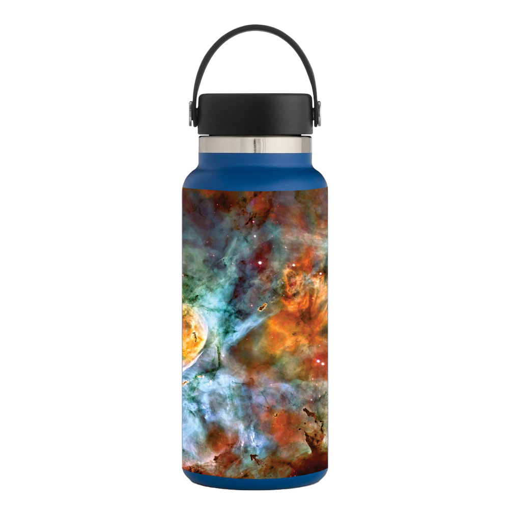 Picture of MightySkins HFWI32-Space Cloud Skin for Hydro Flask 32 oz Wide Mouth - Space Cloud