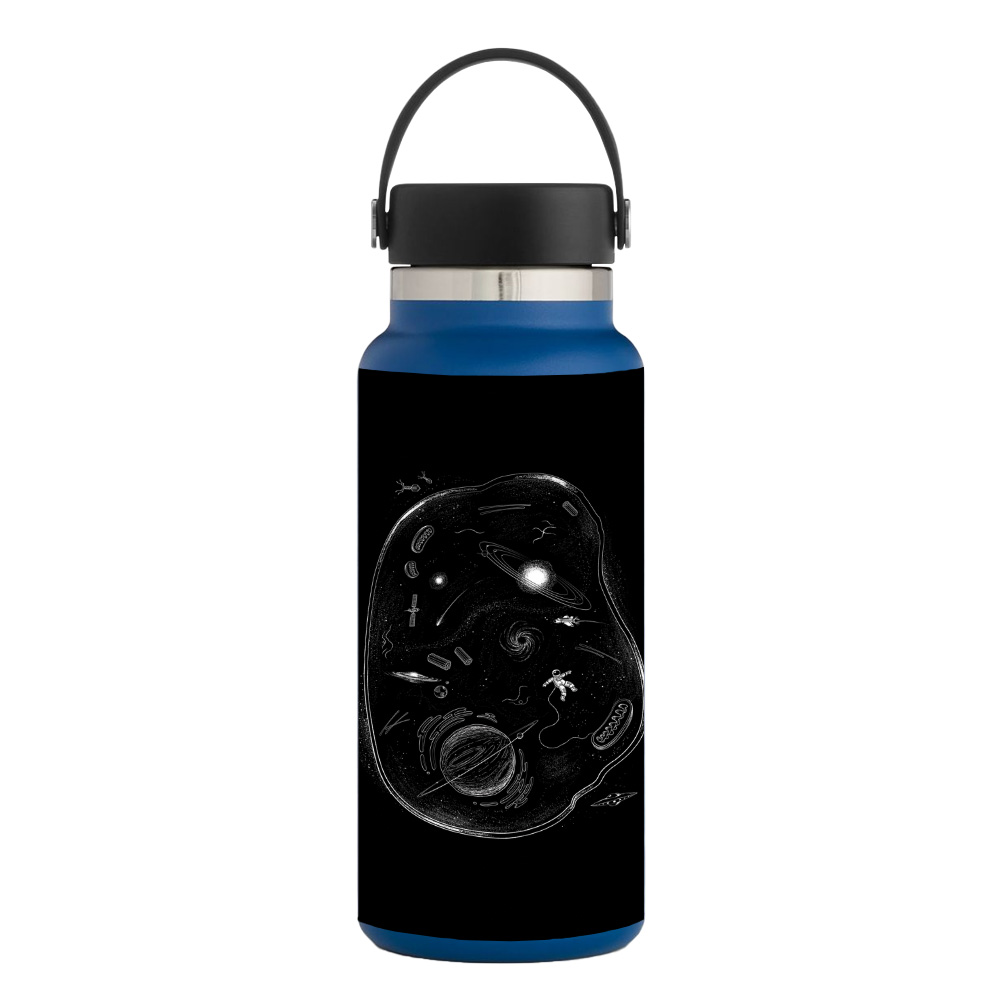 Picture of MightySkins HFWI32-Space Cell Skin for Hydro Flask 32 oz Wide Mouth - Space Cell
