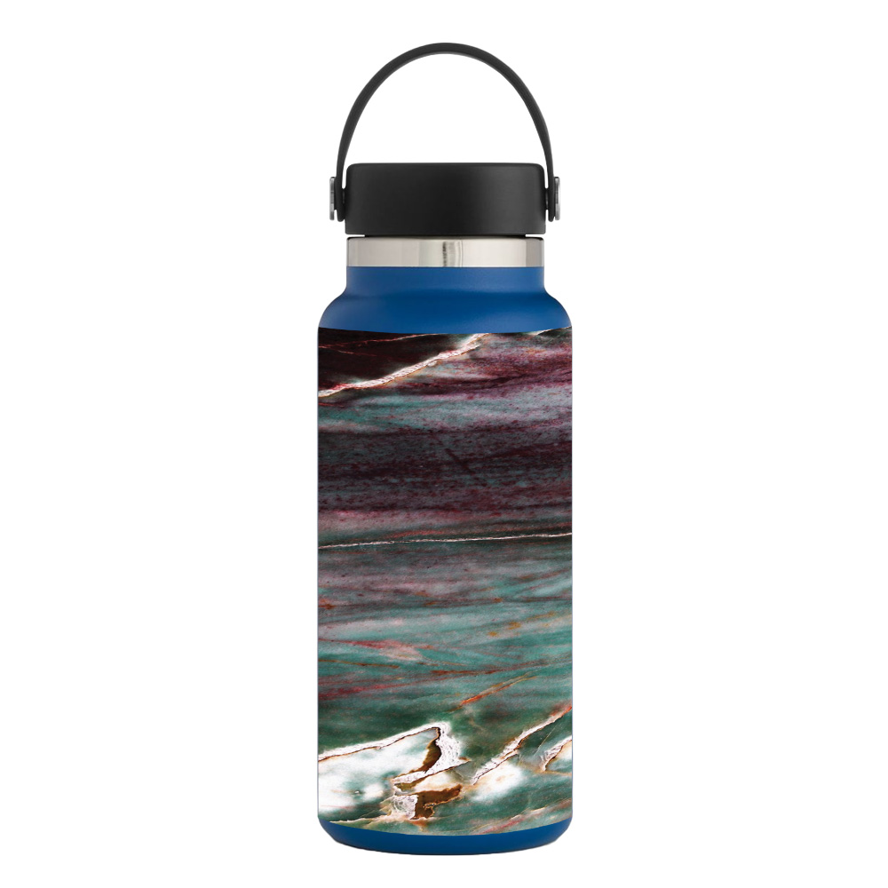 Picture of MightySkins HFWI32-Grunge Marble Skin for Hydro Flask 32 oz Wide Mouth - Grunge Marble