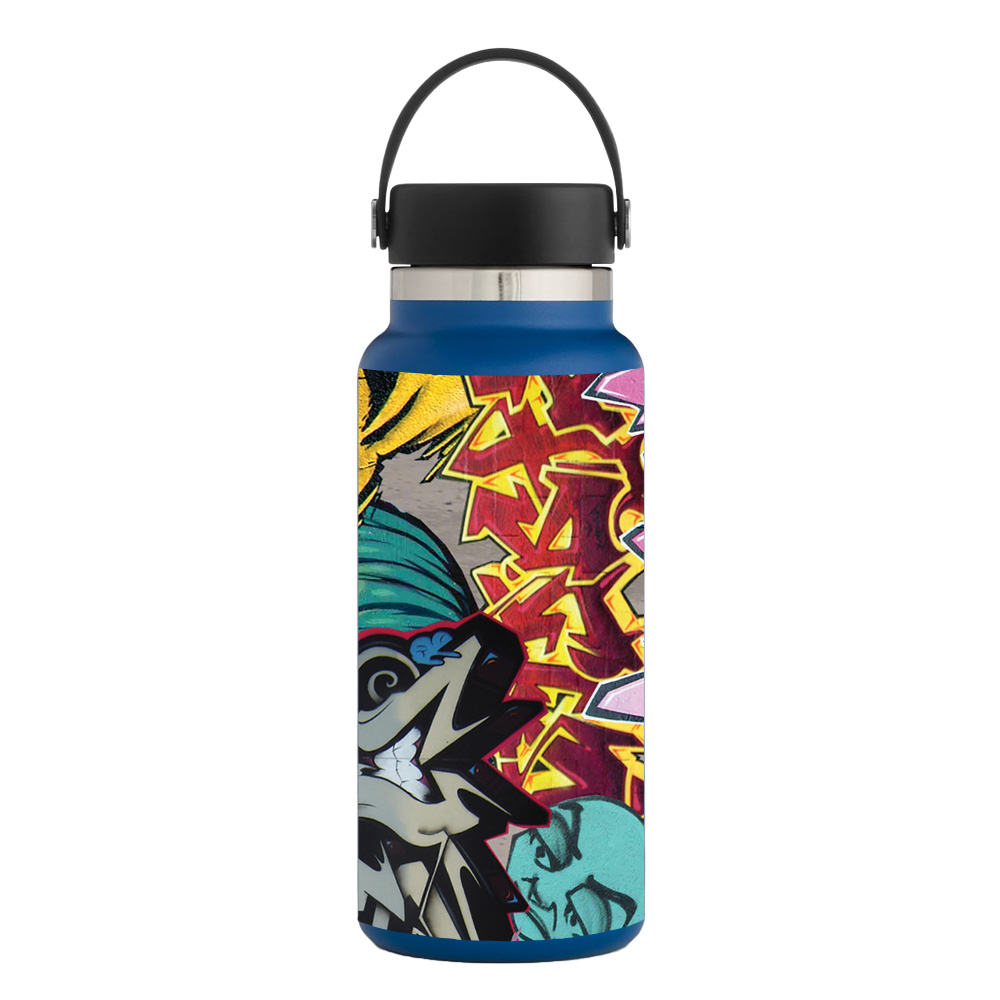 Picture of MightySkins HFWI32-Graffiti Wild Styles Skin for Hydro Flask 32 oz Wide Mouth - Graffiti Wild Styles