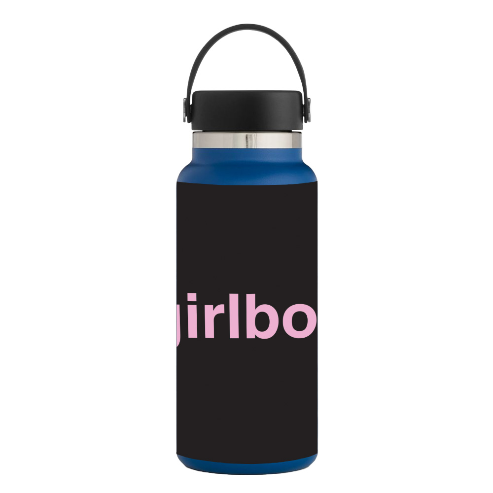 Picture of MightySkins HFWI32-Girl Boss Skin for Hydro Flask 32 oz Wide Mouth - Girl Boss