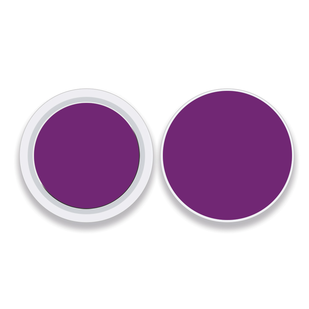 Picture of MightySkins APATAG-Solid Purple Skin Compatible with Apple AirTag Original 4 Pack of Skins - Solid Purple