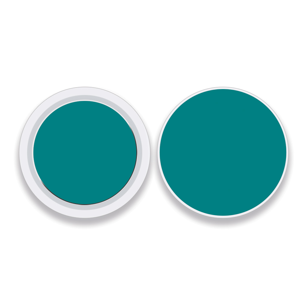 Picture of MightySkins APATAG-Solid Teal Skin Compatible with Apple AirTag Original 4 Pack of Skins - Solid Teal