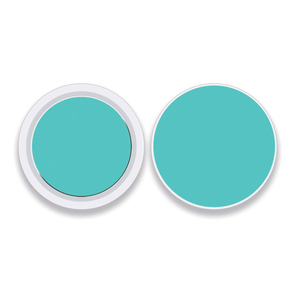 Picture of MightySkins APATAG-Solid Turquoise Skin Compatible with Apple AirTag Original 4 Pack of Skins - Solid Turquoise