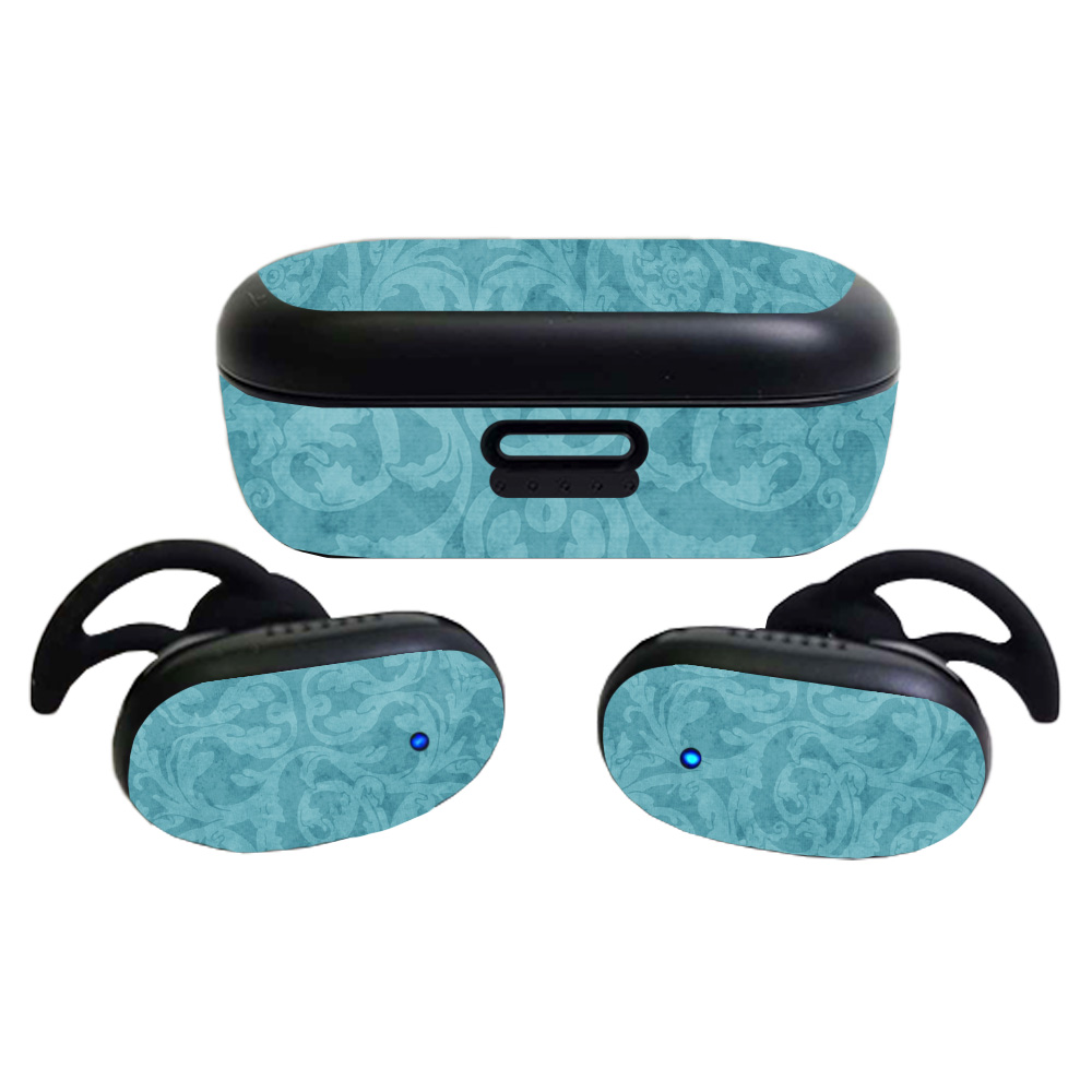 BOQCNCEAR-Baby Blue Jacquard Skin for Bose QuietComfort Earbuds 2020 - Baby Blue Jacquard -  MightySkins