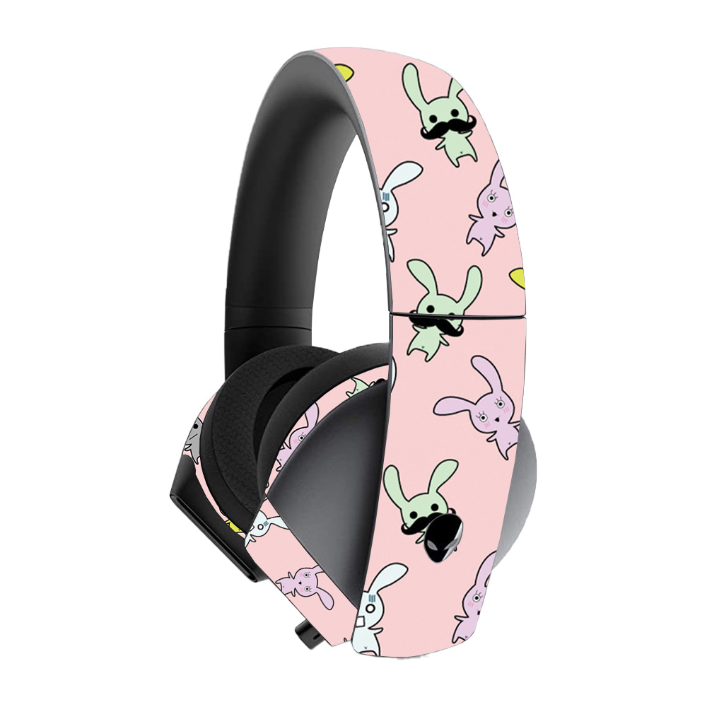 ALW71GH-Bunny Bunches Skin for Alienware 7.1 Gaming Headset - Bunny Bunches -  MightySkins