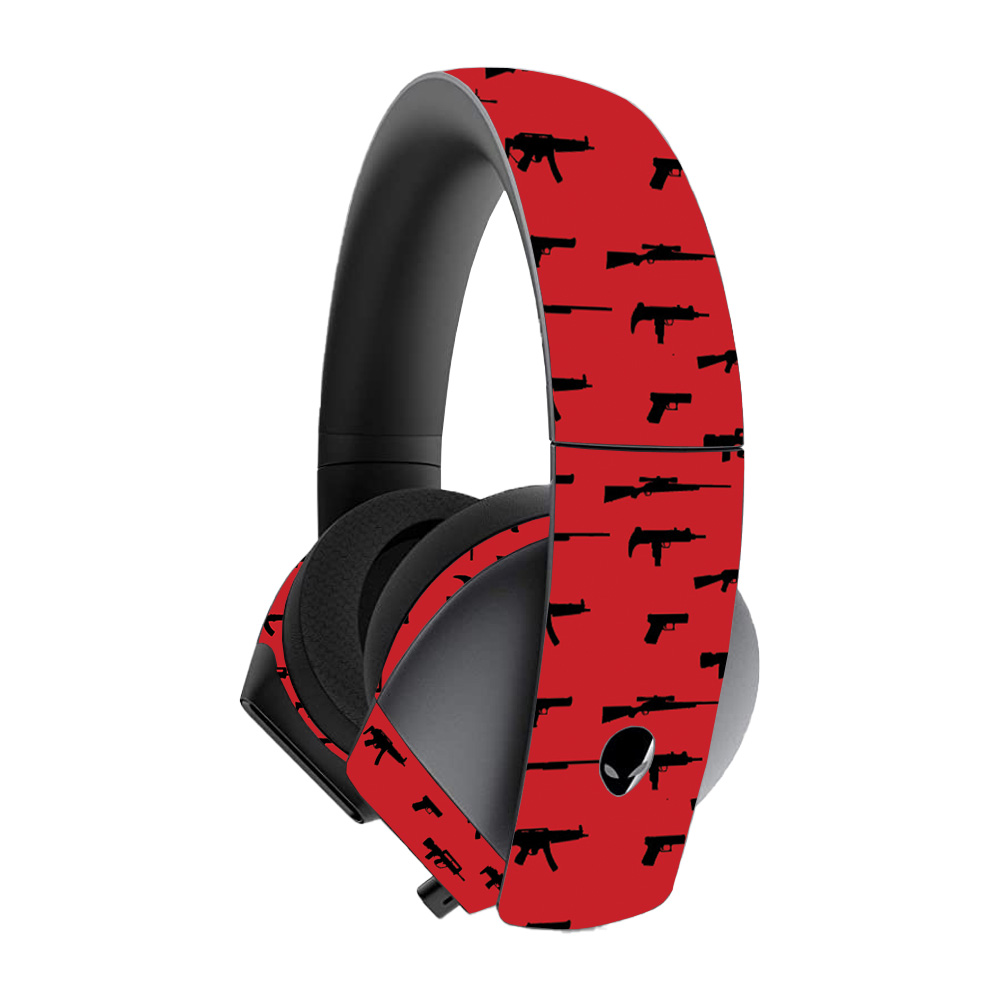 ALW71GH-Guns Skin for Alienware 7.1 Gaming Headset - Guns -  MightySkins