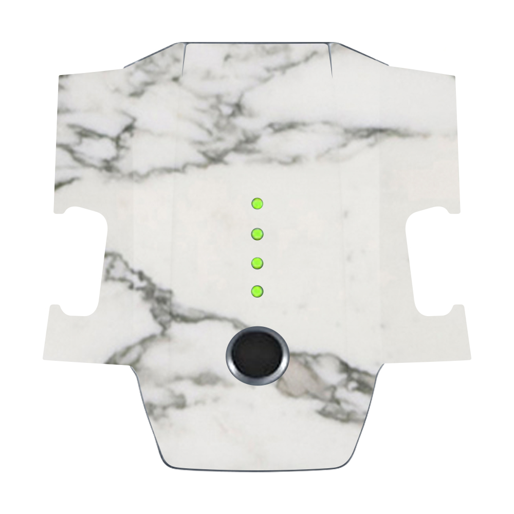 Picture of MightySkins DJMAVBAT-White Marble Skin Decal Wrap for DJI Mavic Pro Battery Sticker - White Marble