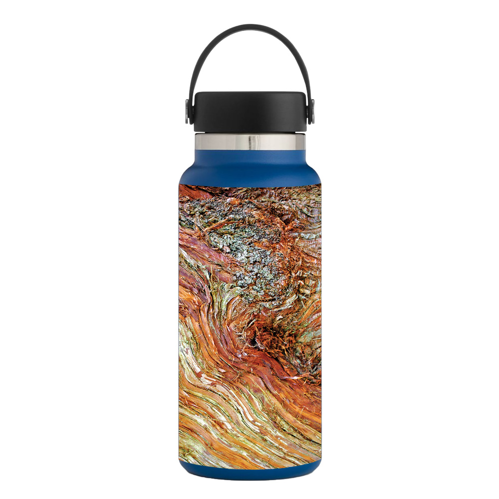 Picture of MightySkins HFWI32-Woodlands Skin for Hydro Flask 32 oz Wide Mouth - Woodlands
