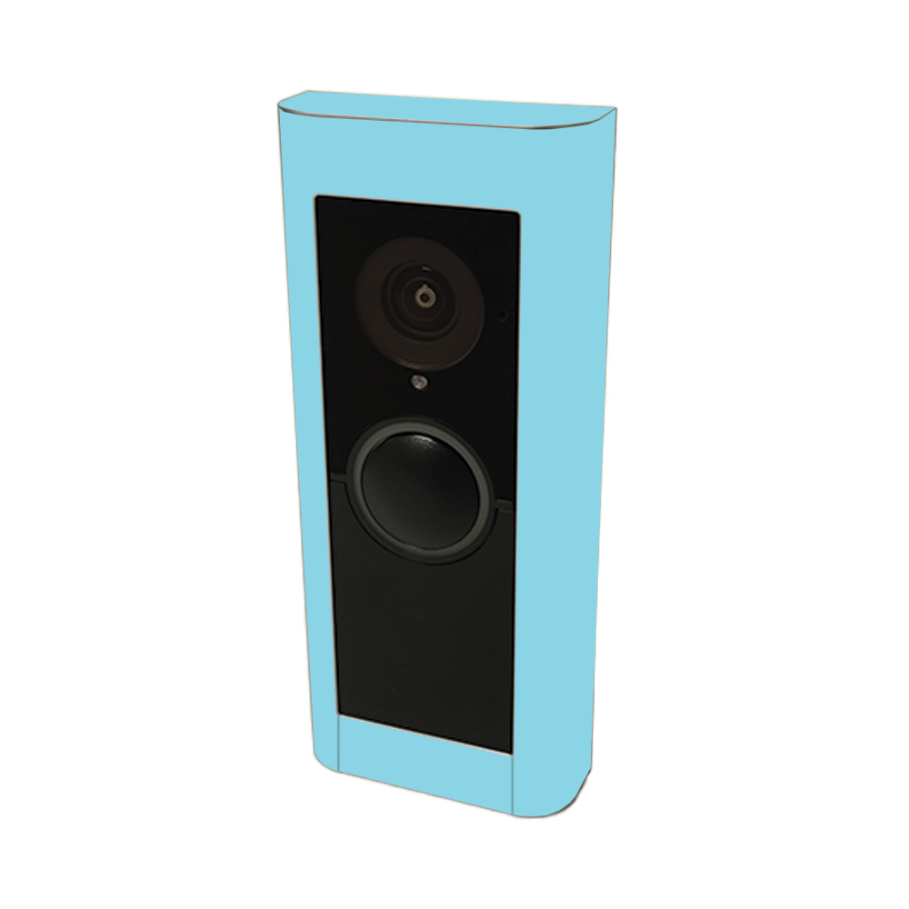 RIVDPR2-Solid Baby Blue Skin Compatible with Ring Video Doorbell Pro 2 - Solid Baby Blue -  MightySkins