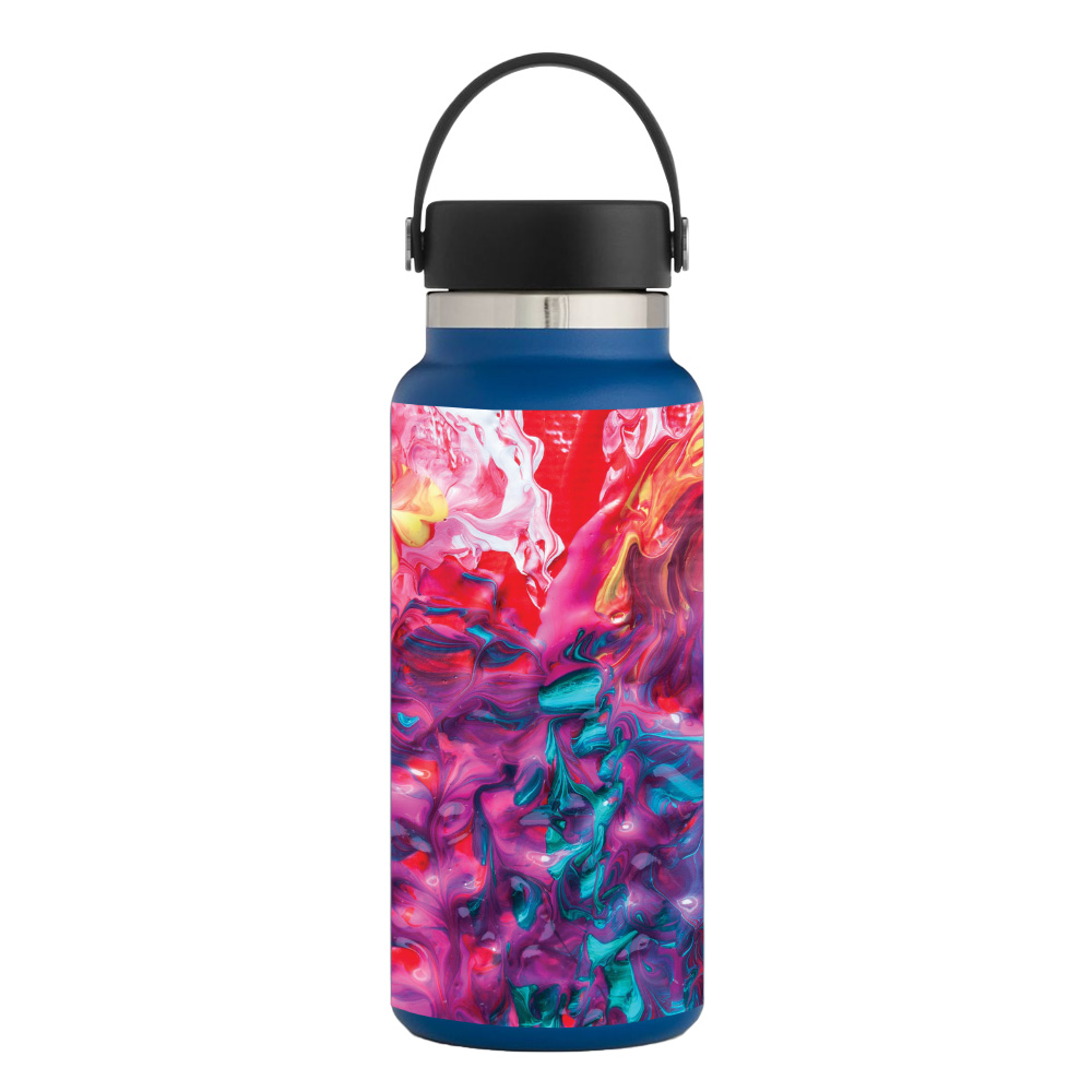 Picture of MightySkins HFWI32-Paint Party Skin for Hydro Flask 32 oz Wide Mouth - Paint Party