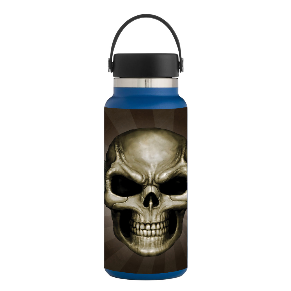Picture of MightySkins HFWI32-Skeletor Skin for Hydro Flask 32 oz Wide Mouth - Skeletor