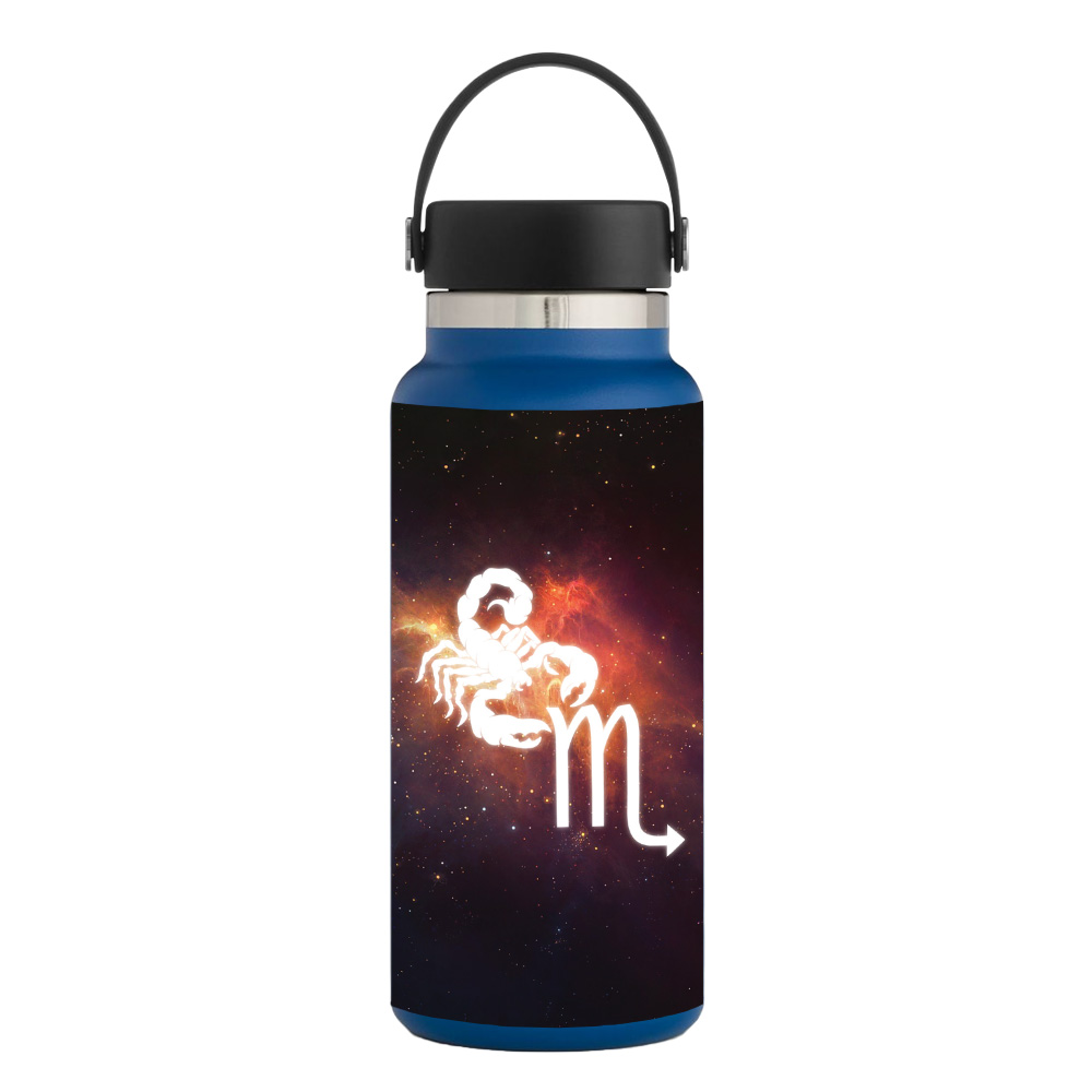 Picture of MightySkins HFWI32-Scorpio Skin for Hydro Flask 32 oz Wide Mouth - Scorpio