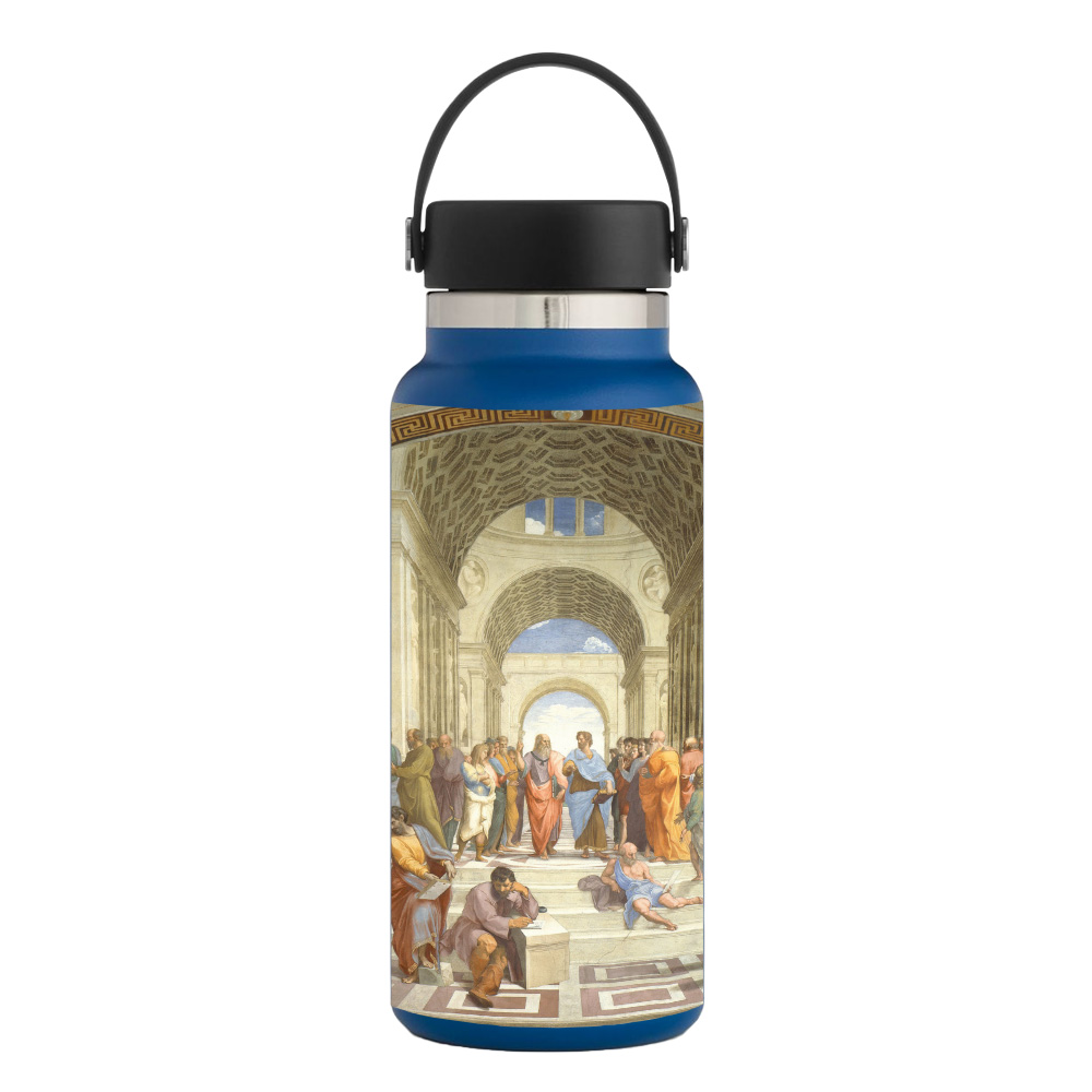 Picture of MightySkins HFWI32-School Of Athens Skin for Hydro Flask 32 oz Wide Mouth - School of Athens