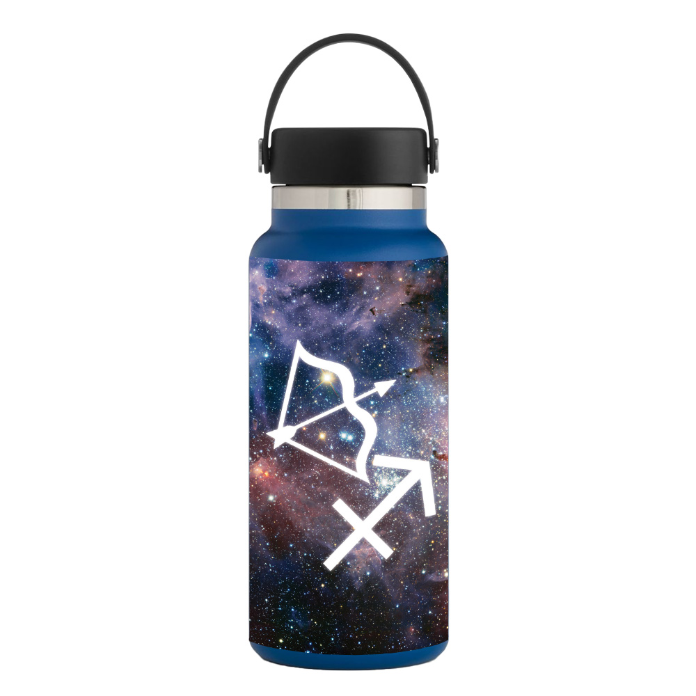Picture of MightySkins HFWI32-Sagittarius Skin for Hydro Flask 32 oz Wide Mouth - Sagittarius