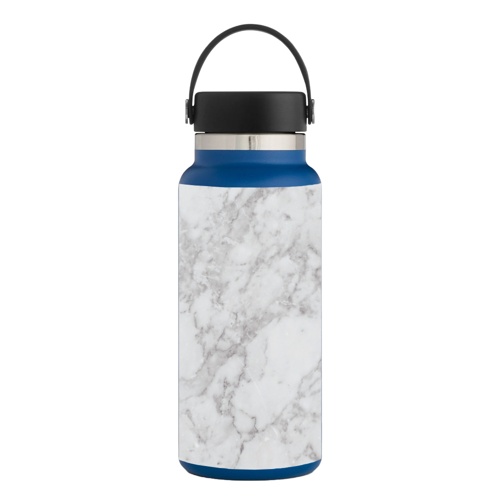 Picture of MightySkins HFWI32-Frost Marble Skin for Hydro Flask 32 oz Wide Mouth - Frost Marble