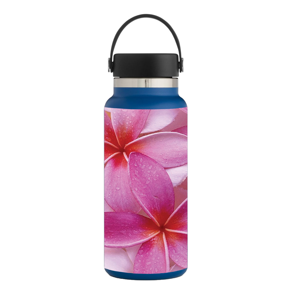 Picture of MightySkins HFWI32-Flowers Skin for Hydro Flask 32 oz Wide Mouth - Flowers