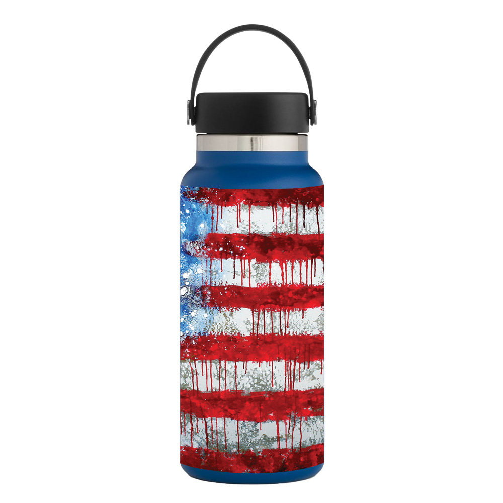 Picture of MightySkins HFWI32-Colors Dont Run Skin for Hydro Flask 32 oz Wide Mouth - Colors Dont Run