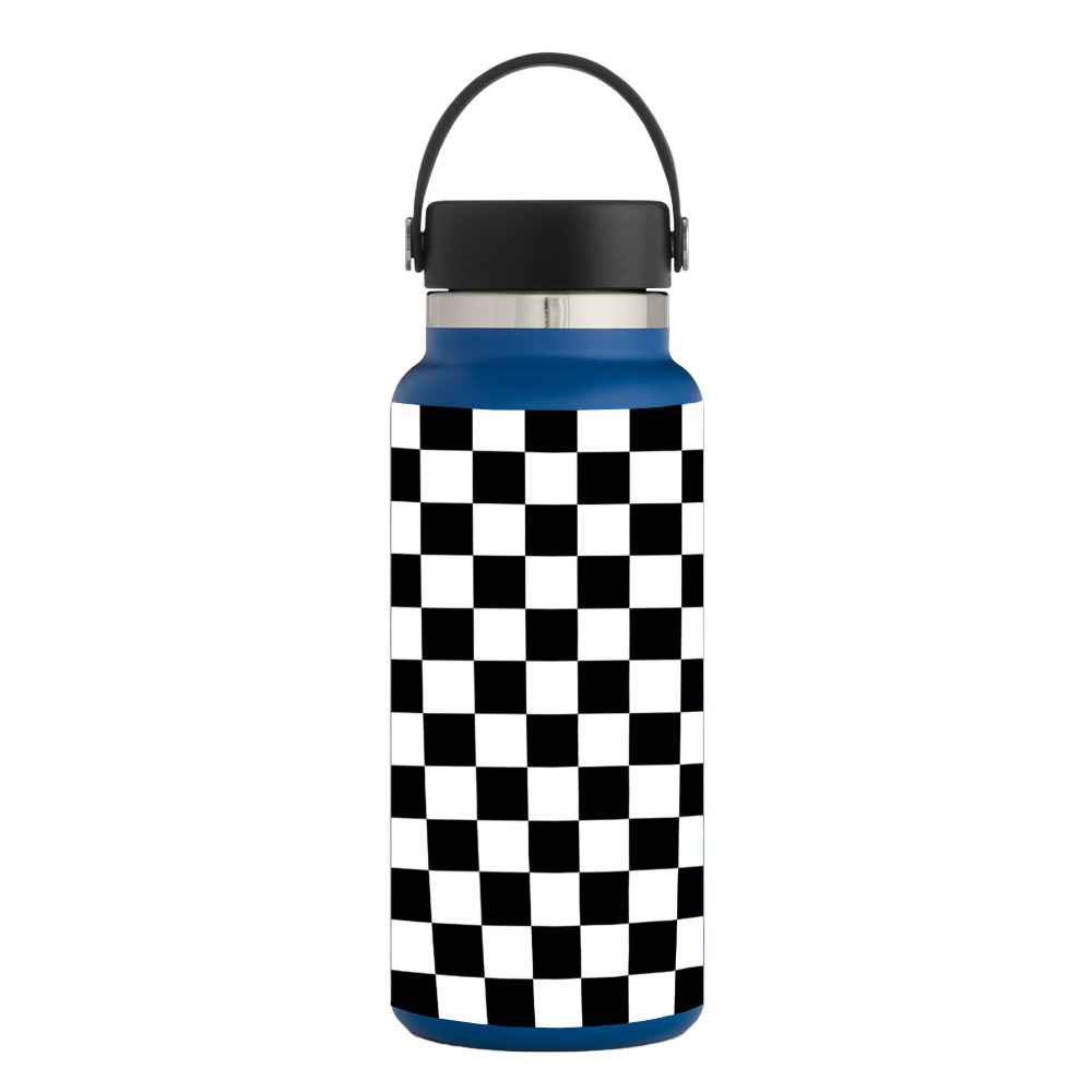 Picture of MightySkins HFWI32-Check Skin for Hydro Flask 32 oz Wide Mouth - Check