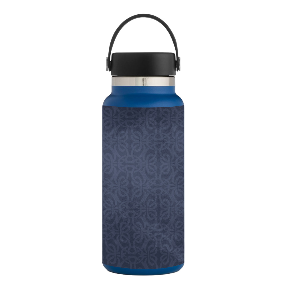 Picture of MightySkins HFWI32-Charcoal Lattice Skin for Hydro Flask 32 oz Wide Mouth - Charcoal Lattice