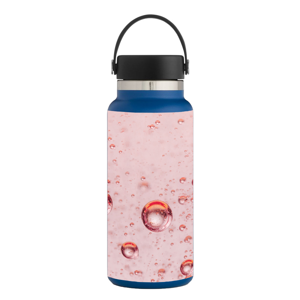 Picture of MightySkins HFWI32-Champagne Bubbles Skin for Hydro Flask 32 oz Wide Mouth - Champagne Bubbles