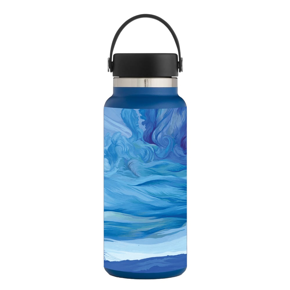 Picture of MightySkins HFWI32-Cell Phone Towers Skin for Hydro Flask 32 oz Wide Mouth - Cell Phone Towers