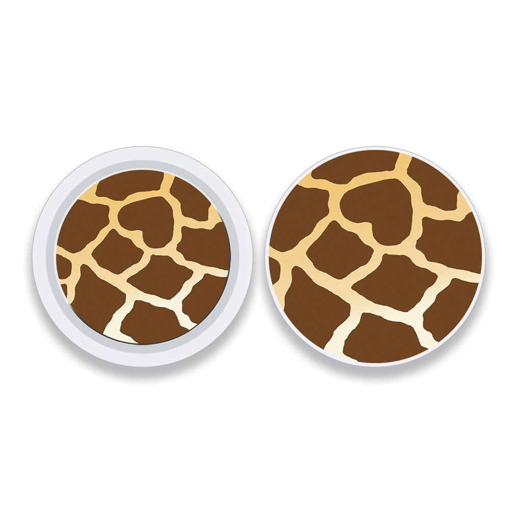 Picture of MightySkins APATAG-Giraffe Skin Compatible with Apple AirTag Original 4 Pack of Skins - Giraffe