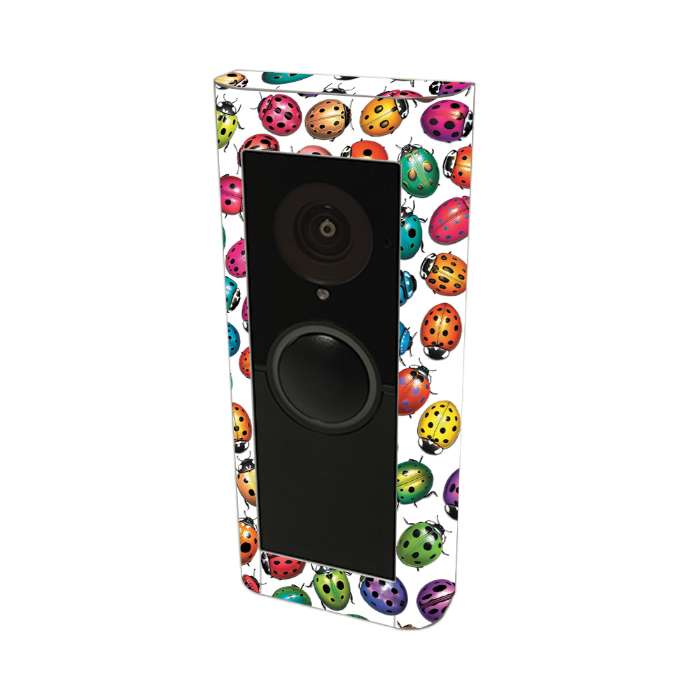 RIVDPR2-Color Bugs Skin Compatible with Ring Video Doorbell Pro 2 - Color Bugs -  MightySkins