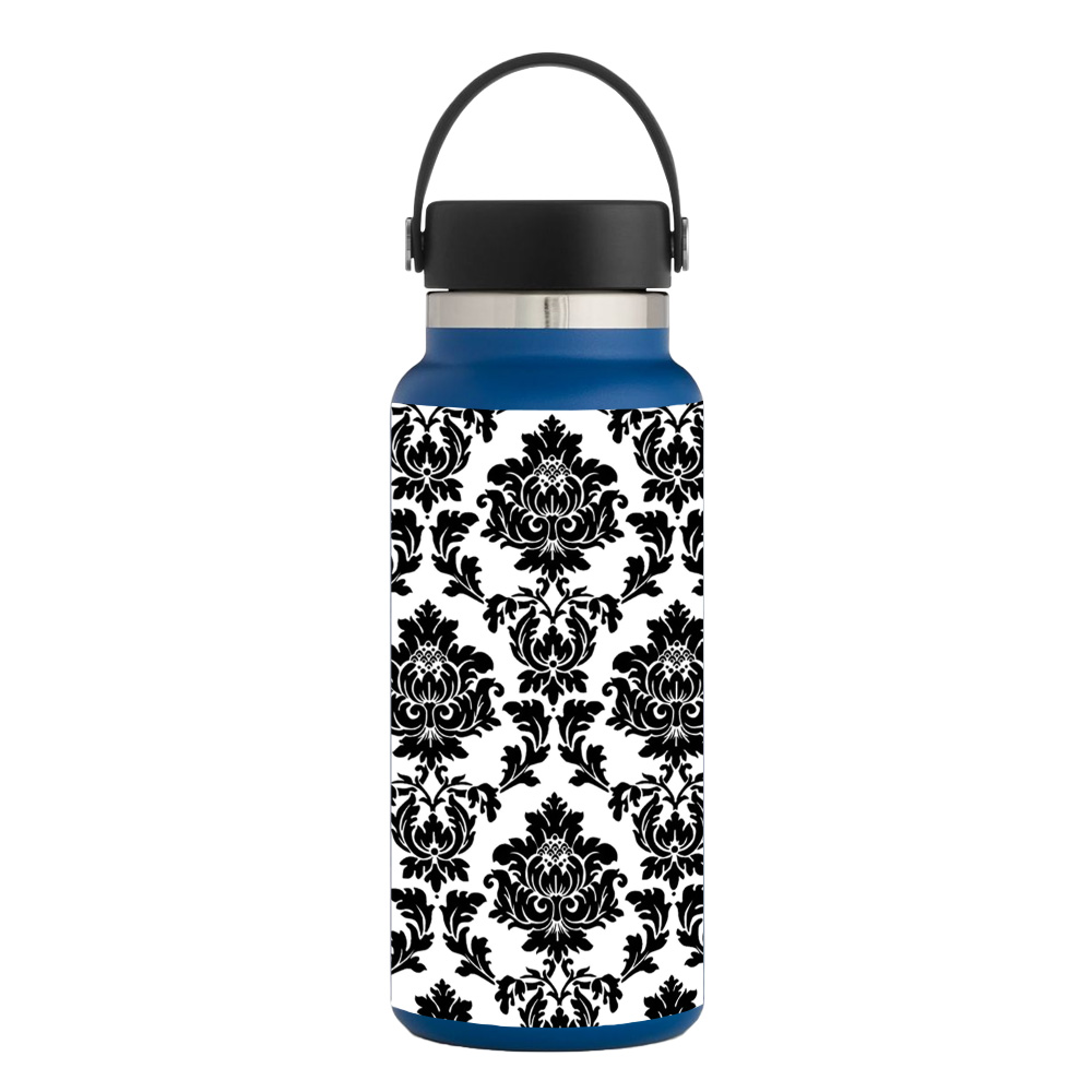 Picture of MightySkins HFWI32-Vintage Damask Skin for Hydro Flask 32 oz Wide Mouth - Vintage Damask