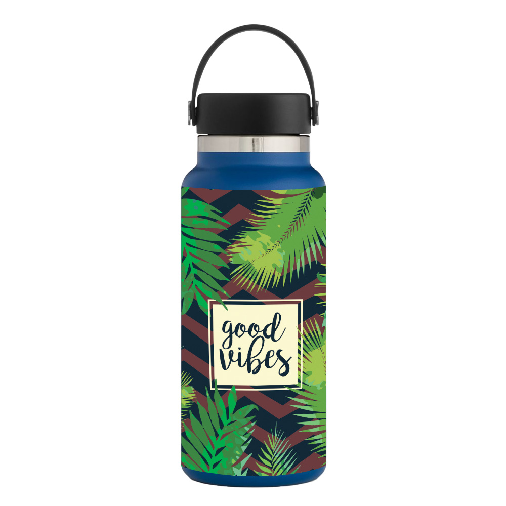 Picture of MightySkins HFWI32-Vibes Skin for Hydro Flask 32 oz Wide Mouth - Vibes