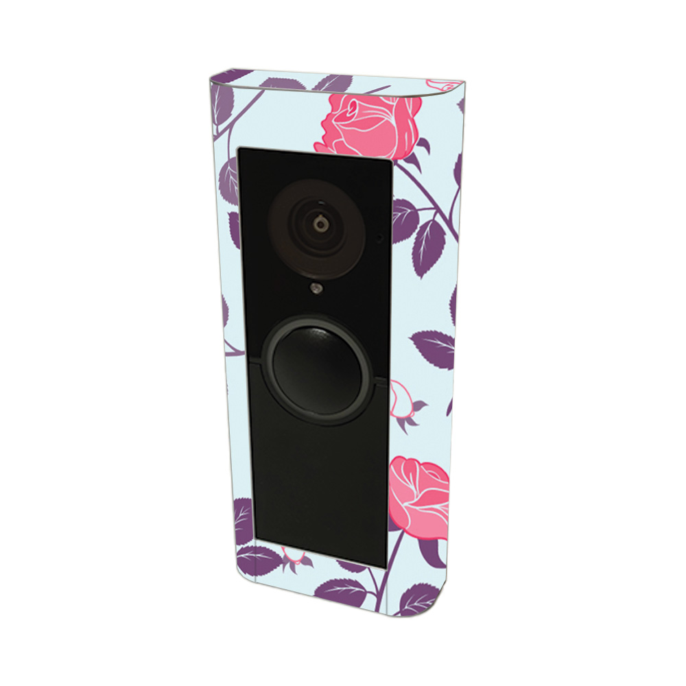RIVDPR2-Vintage Floral Skin Compatible with Ring Video Doorbell Pro 2 - Vintage Floral -  MightySkins