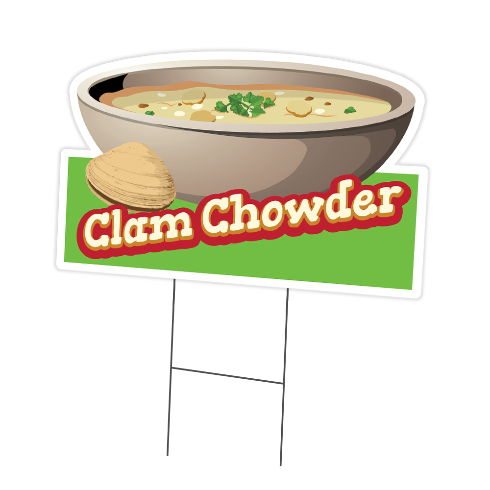 SignMission C-DC-1824-DS-Clam Chowder19