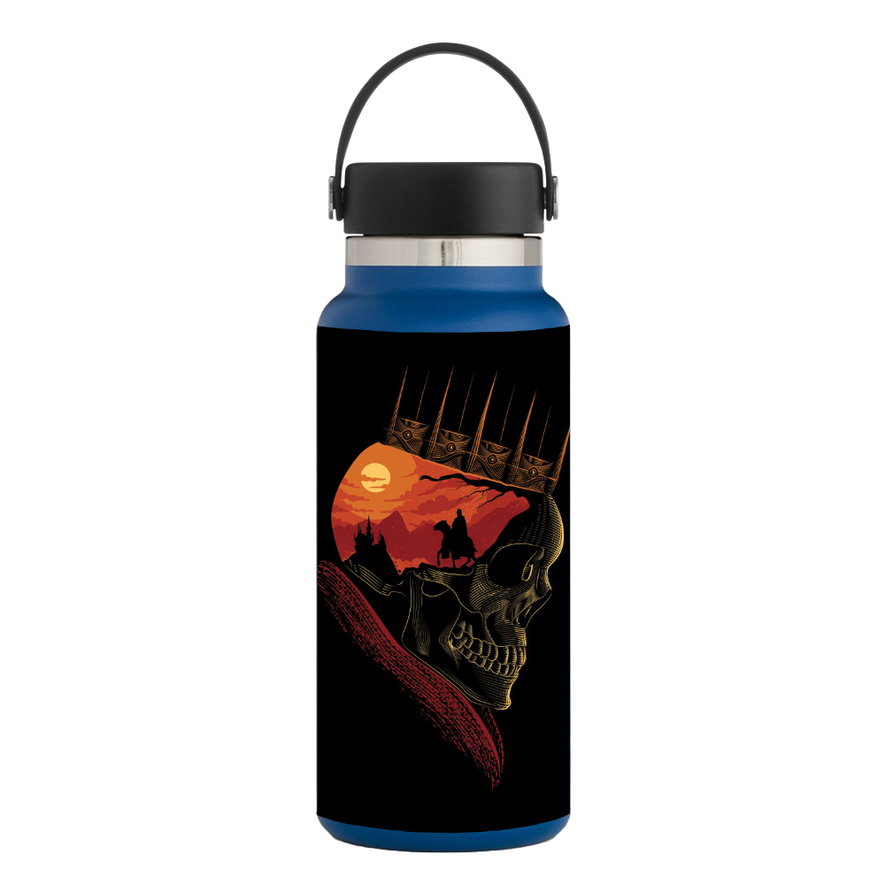 Picture of MightySkins HFWI32-King Nothing Skin for Hydro Flask 32 oz Wide Mouth - King Nothing