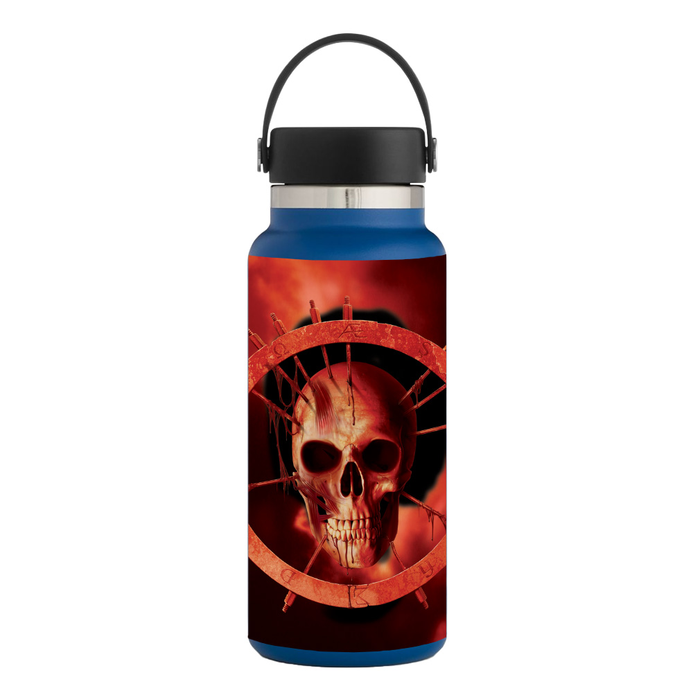Picture of MightySkins HFWI32-Blood Ring Skin for Hydro Flask 32 oz Wide Mouth - Blood Ring