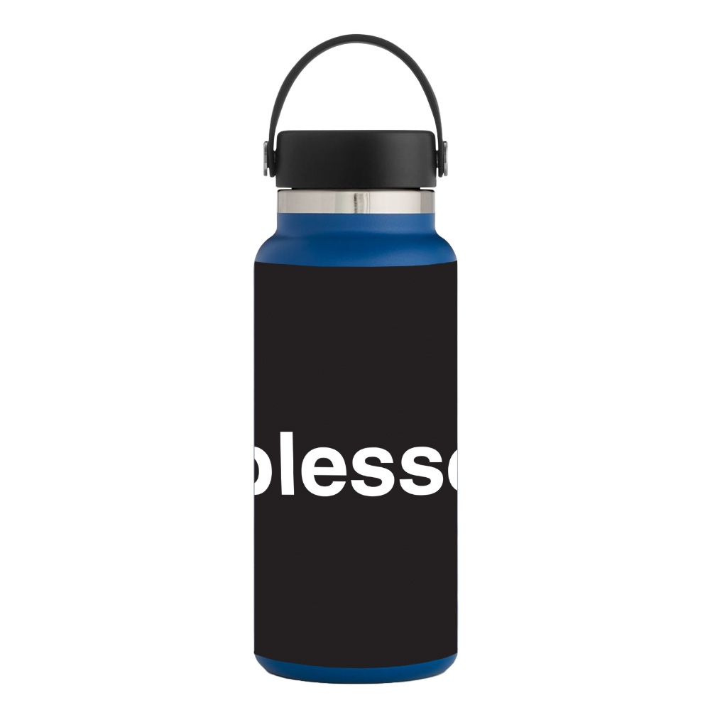 Picture of MightySkins HFWI32-Blessed Skin for Hydro Flask 32 oz Wide Mouth - Blessed